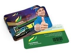 100 Cartões Fidelidade em PVC (impressão 4x0 ou 4x4)