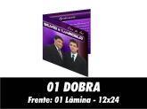 1.000 Encartes p/ CD, 12x24 + fundo